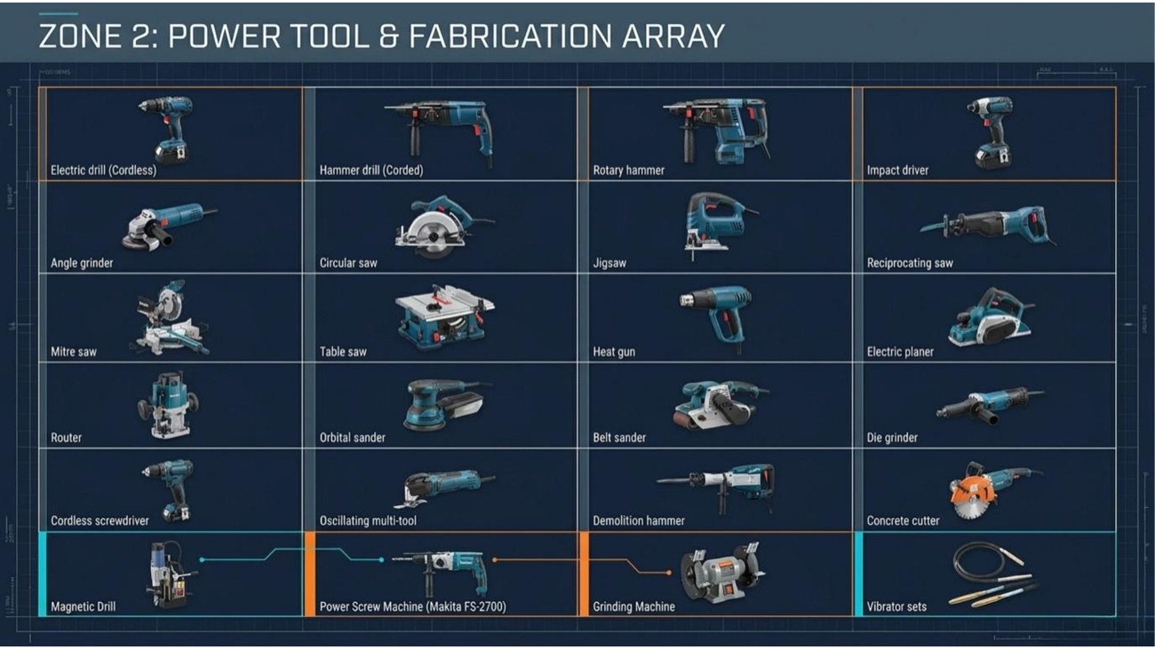 Power Tool & Fabrication Array